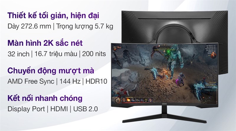 Samsung LCD Gaming 32 inch WQHD 