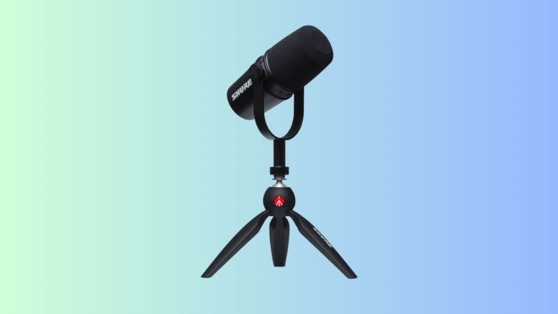  Micro c&oacute; d&acirc;y Shure MV7 K BNDL