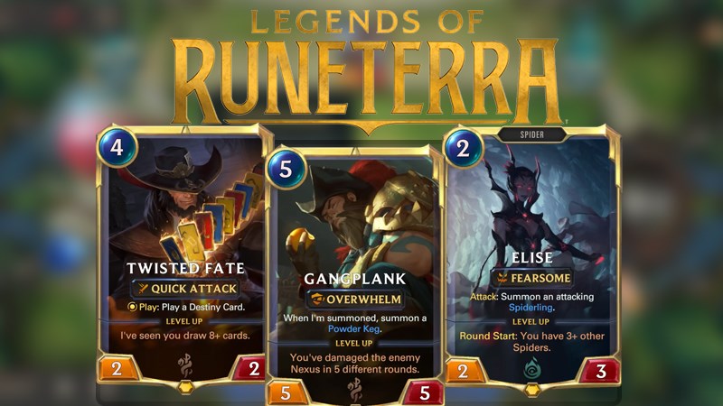 Bộ Elise, Twisted Fate v&agrave; Gangplank