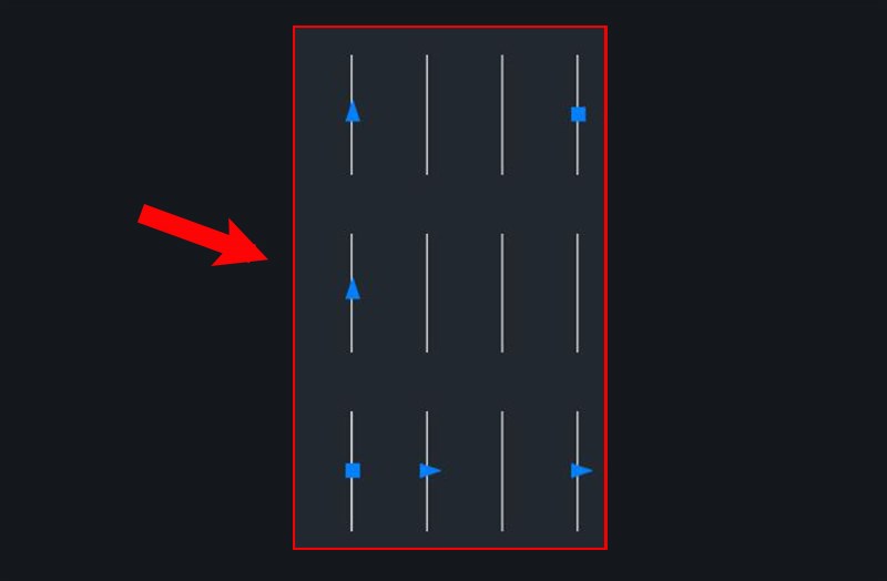 Cách tạo lệnh Rectangular