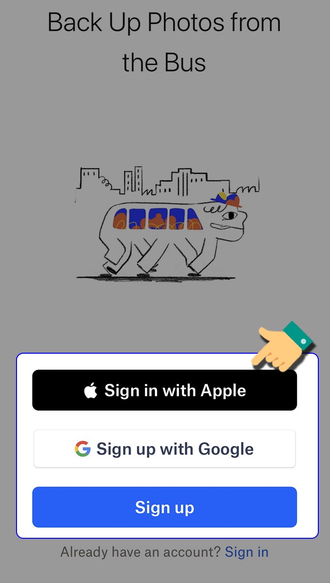 Chọn h&igrave;nh thức đăng nhập