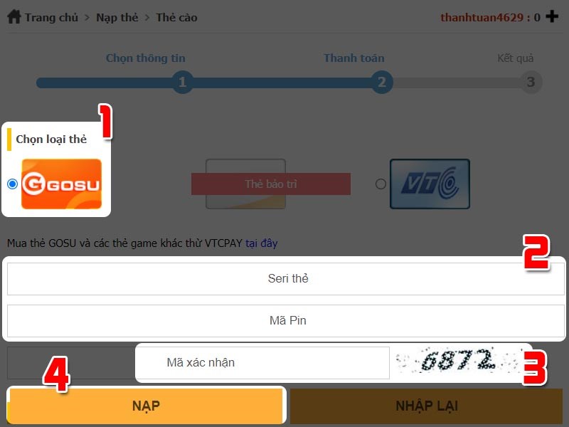 Điền đầy đủ c&aacute;c th&ocirc;ng tin