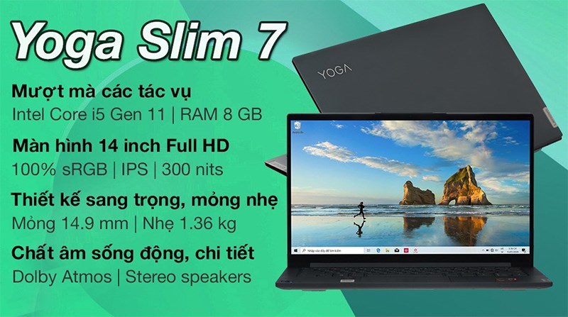 Laptop Lenovo Yoga Slim 7 14ITL05 i5