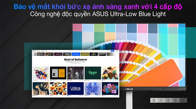 C&ocirc;ng nghệ Low Blue Light, giảm &aacute;nh s&aacute;ng xanh