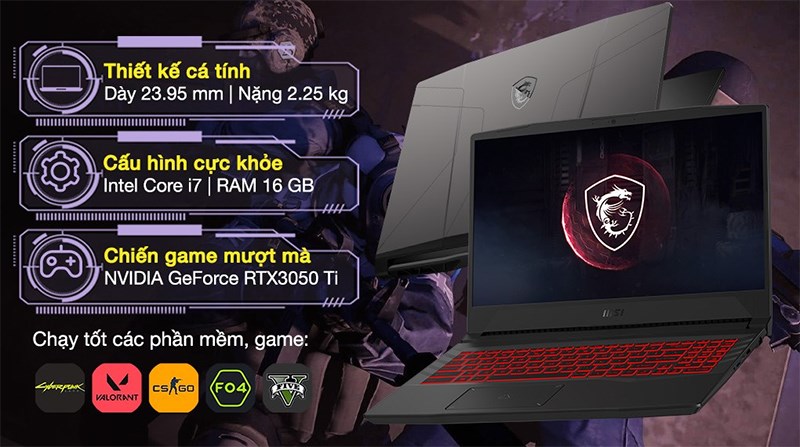 Laptop MSI Gaming Pulse GL66 11UDK i7