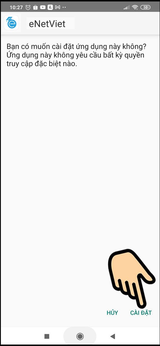 Chọn C&agrave;i đặt