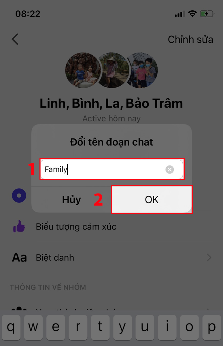 Cách Đặt Tên Cho Nhóm Chat Trên Facebook