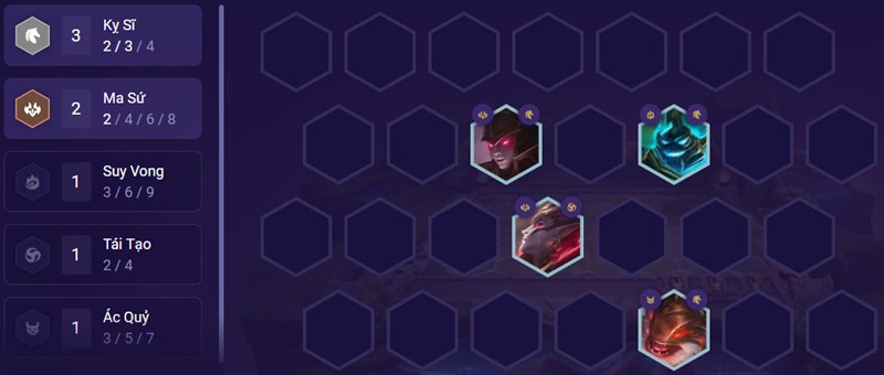 Đội h&igrave;nh giai đoạn đầu trận