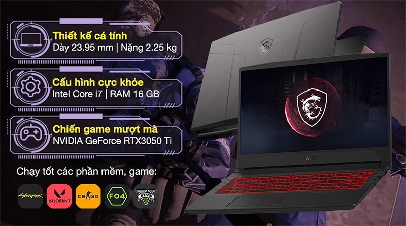 Cấu hình MSI Gaming Pulse GL66 11UDK i7 Cấu hình MSI Gaming Pulse GL66 11UDK i7