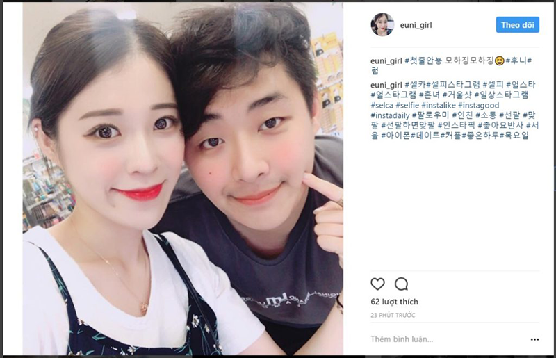 hashtag instagram tiếng hàn hashtag Instagram tiếng Hàn về tình yêu