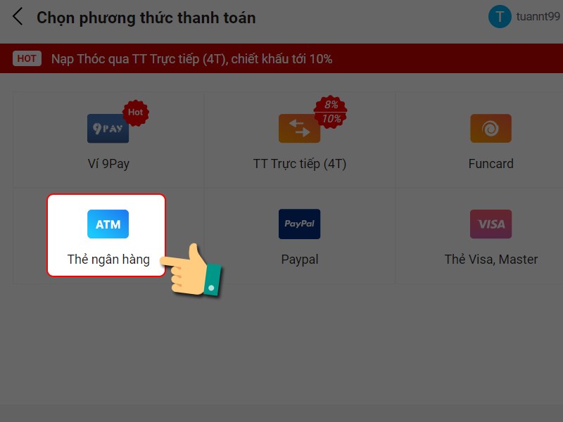 Phương thức thanh toán Phương thức thanh toán