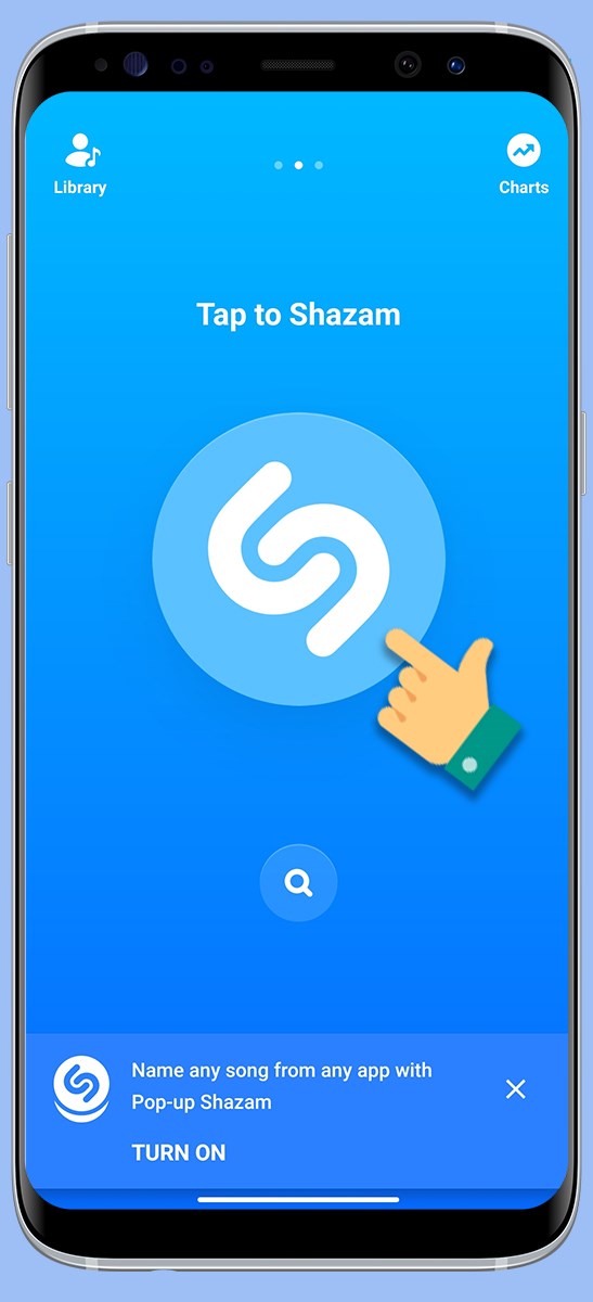 Tìm bài hát thông qua ứng dụng Shazam