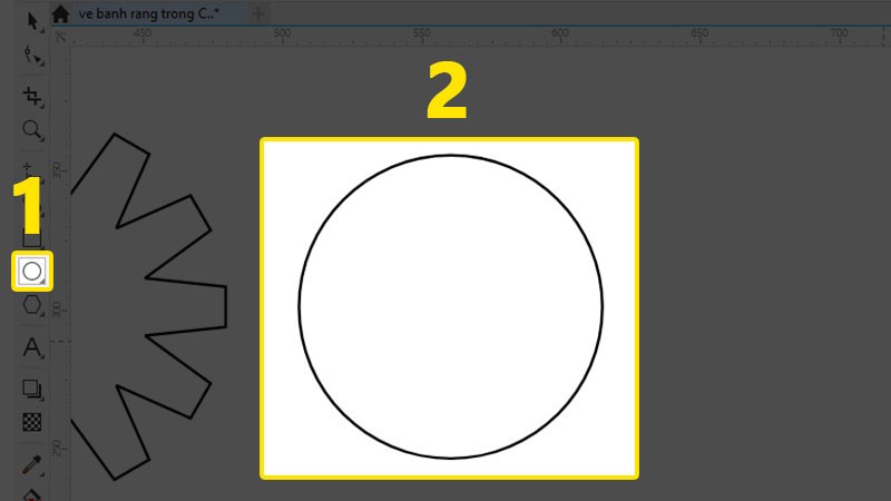 Vẽ một h&igrave;nh tr&ograve;n
