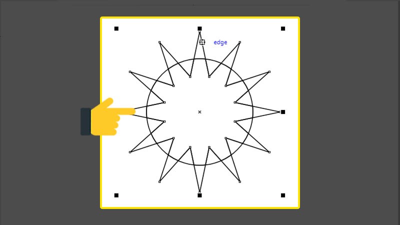 X&oacute;a đi đối tượng h&igrave;nh sao
