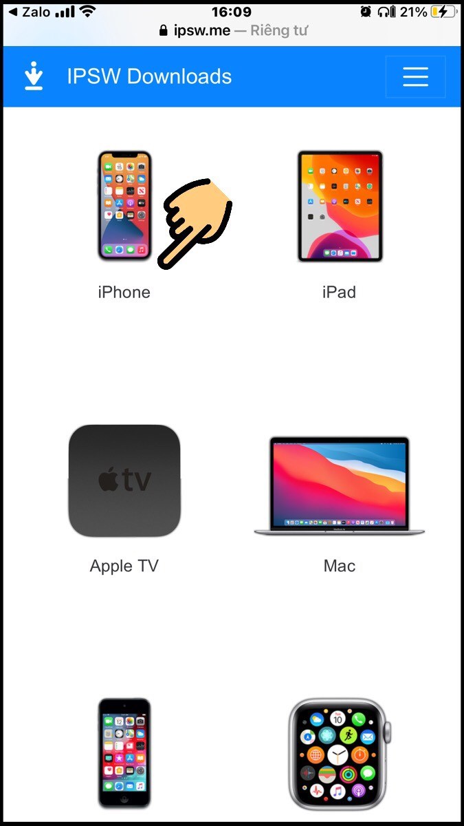 Chọn tên thiết bị của bạn Chọn tên thiết bị của bạn
