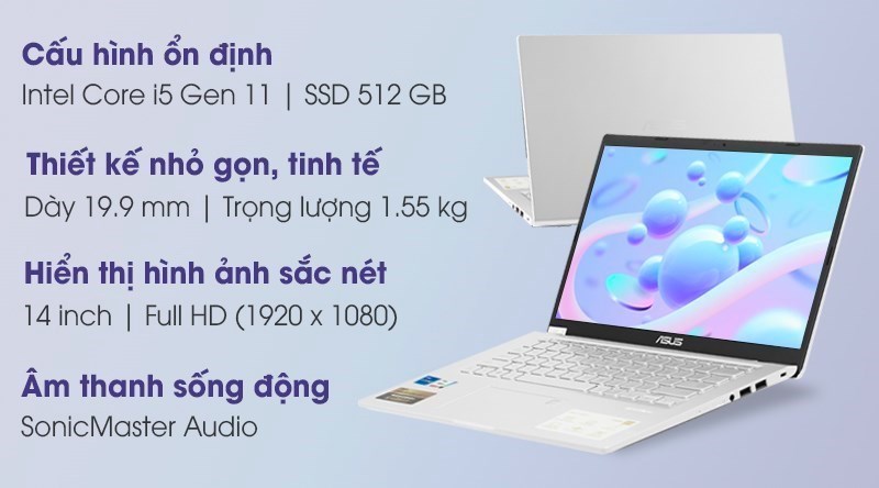 Laptop đồ họa Asus VivoBook X415EA i5 Laptop đồ họa Asus VivoBook X415EA i5