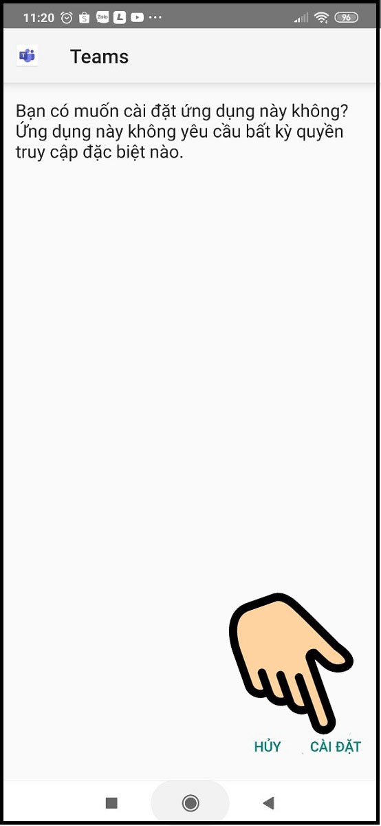 Chọn C&agrave;i đặt