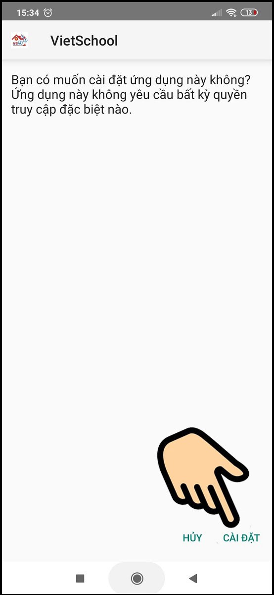 Chọn C&agrave;i đặt