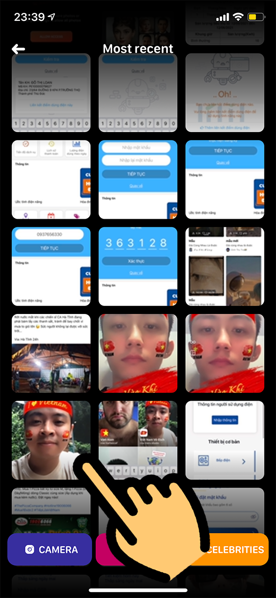 Chọn ảnh bạn muốn tạo ảnh thành nhân vật hoạt hình Chọn ảnh bạn muốn tạo ảnh thành nhân vật hoạt hình