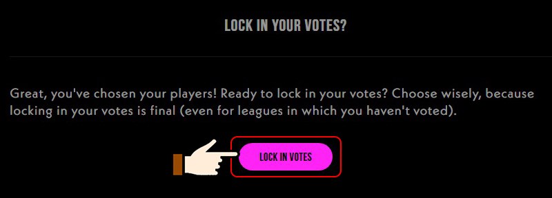 Kh&oacute;a phần vote vừa thực hiện