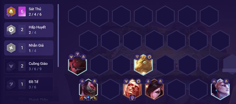 Đội h&igrave;nh giữa trận