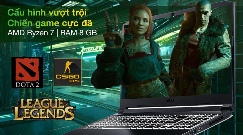 Cấu h&igrave;nh mạnh mẽ chinh phục mọi loại game