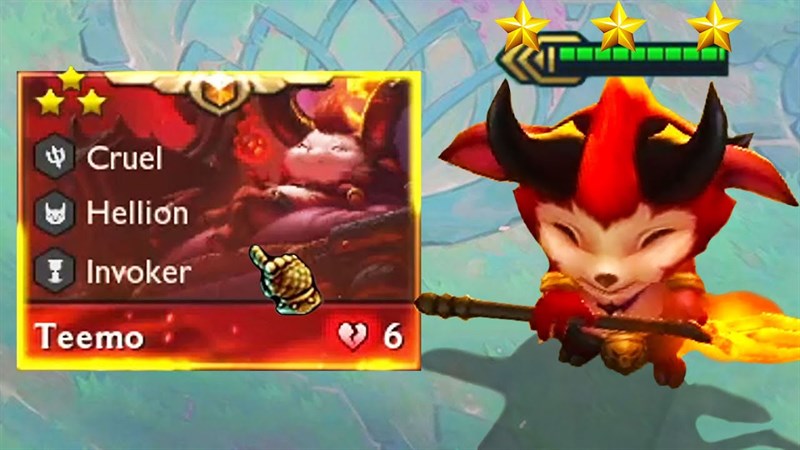 Quỷ Vương Teemo sẽ khiến cho đội hình đối thủ bốc hơi cực kỳ nhanh chóng