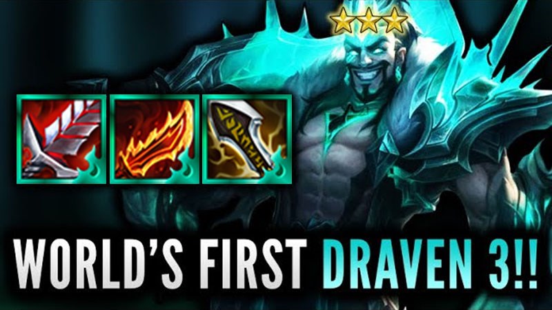 Draven là một trong những chủ lực chính ở tuyến sau đội hình