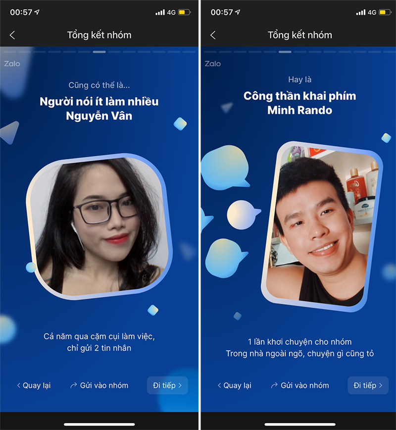 những biệt hiệu của các thành viên những biệt hiệu của các thành viên