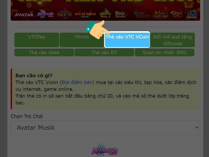 Thời gian là vàng, đặc biệt là khi bạn đang trải nghiệm game Avatar. Bạn muốn nạp lượng Avatar nhanh chóng và tiện lợi hơn bao giờ hết? Chúng tôi cung cấp dịch vụ nạp chóng vánh, hoạt động 24/7 để đáp ứng nhu cầu của bạn. Hãy hành động và trải nghiệm ngay nhé!