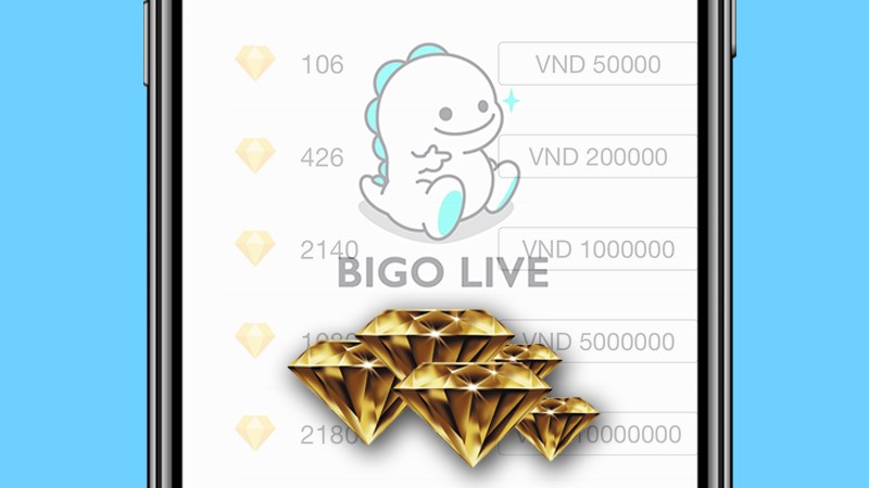 5 cách nạp thẻ, nạp kim cương Bigo dễ dàng, an toàn