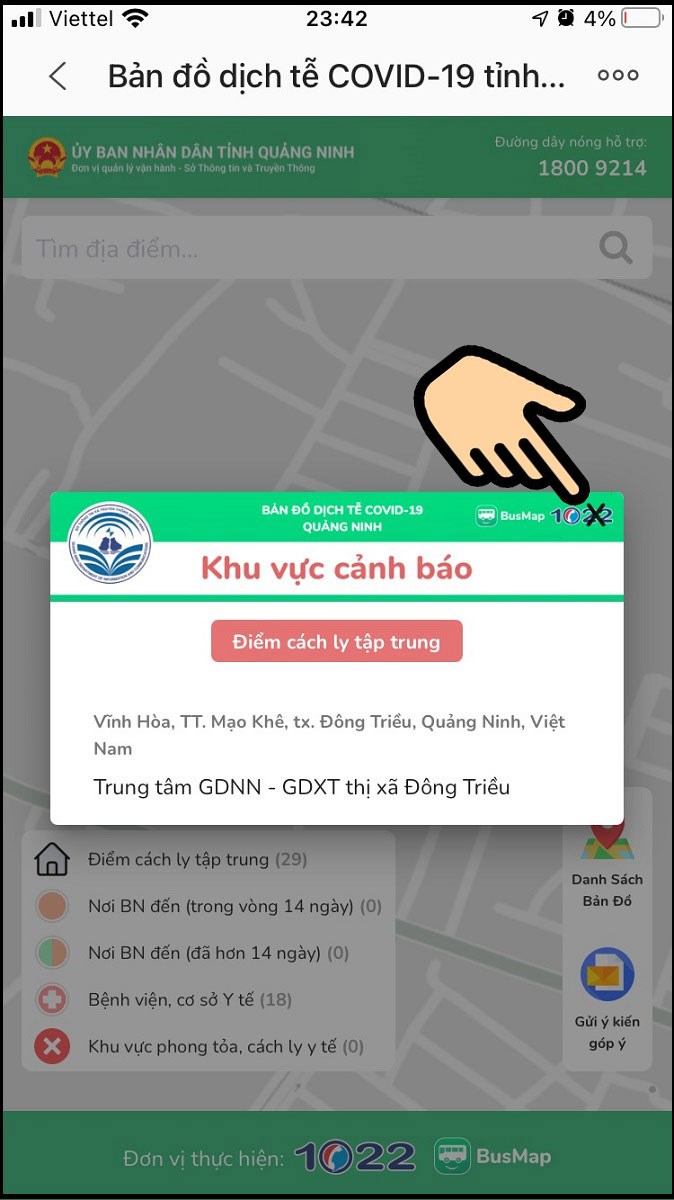 Bản đồ xem Covid-19 Quảng Ninh 2024 đang mang lại sự thuận tiện và an toàn cho người dân Quảng Ninh. Với công nghệ như hiện nay, việc cập nhật các thông tin dịch bệnh là điều vô cùng dễ dàng. Mở lên bản đồ và cùng nhau đưa Quảng Ninh trở thành địa phương an toàn và phát triển trong tương lai.