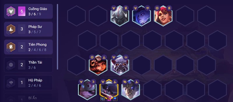 Đội hình cuối trận Đội hình cuối trận