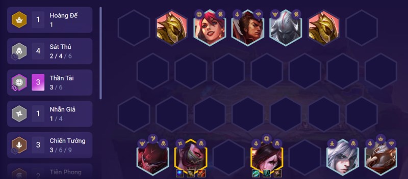 Đội hình cuối trận