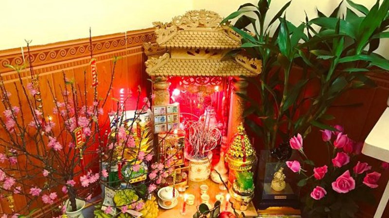 Cúng Thần Tài, Thổ địa