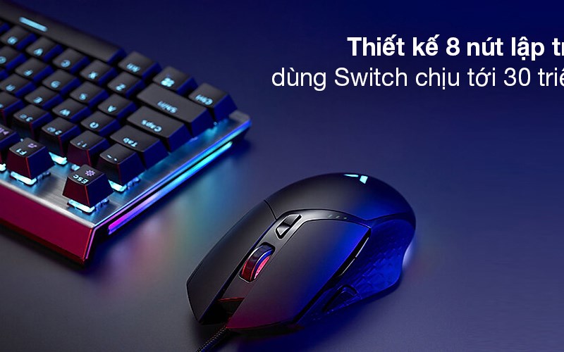 Chuột C&oacute; D&acirc;y Gaming Rapoo VT30
