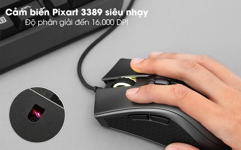 Cảm biến Pixart 3389 si&ecirc;u nhạy