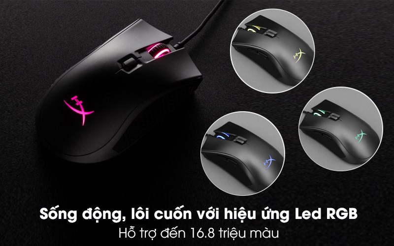 Chuột C&oacute; D&acirc;y Gaming HyperX Pulsefire FPS Pro RGB