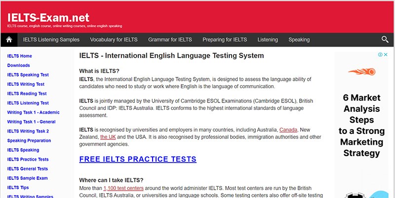 ielts - exam