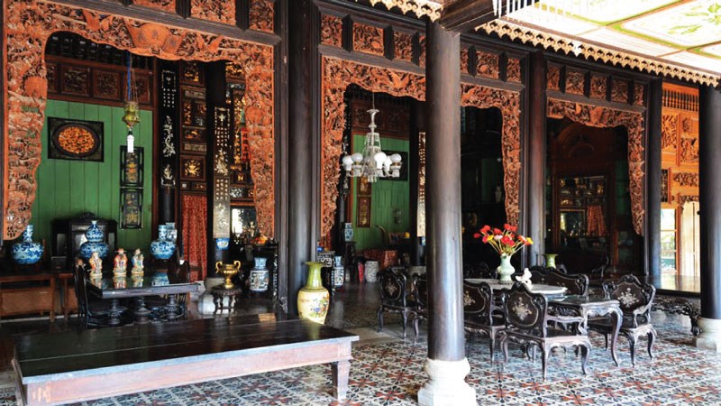 Bên trong nhà cổ Bình Thuỷ