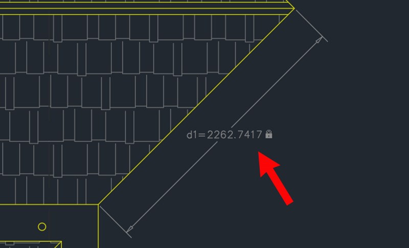 Hướng dẫn đo đường chéo trong AutoCAD