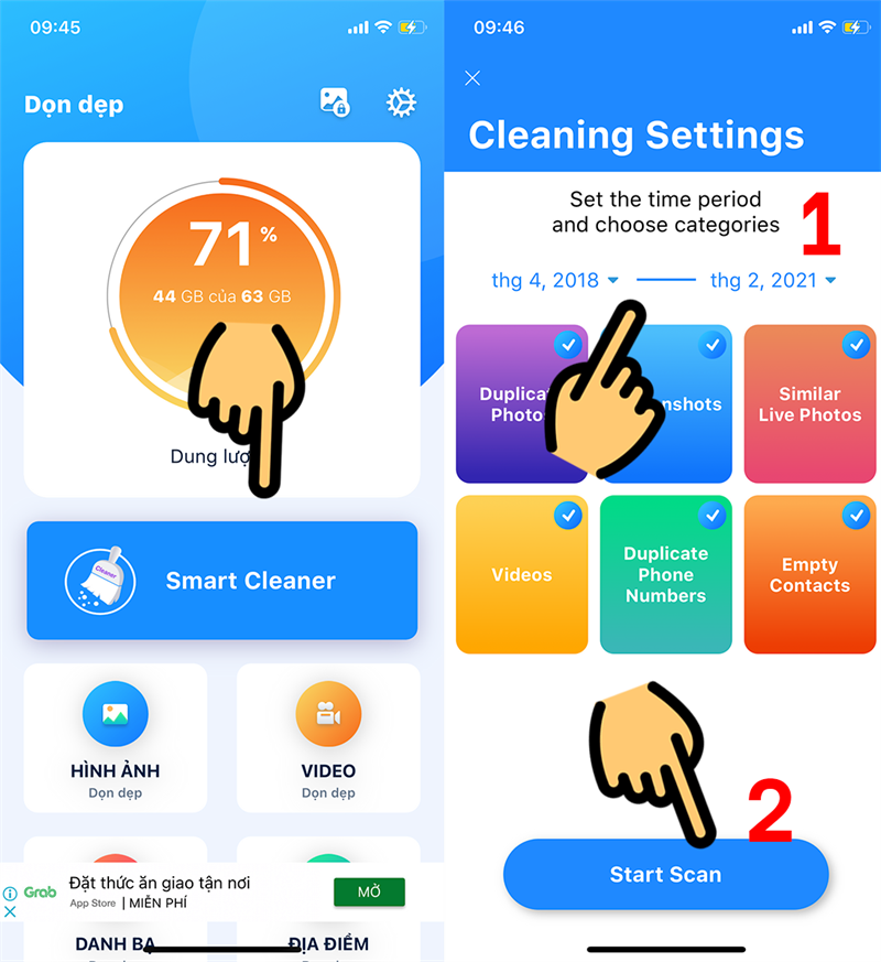 chọn Smart Cleaner