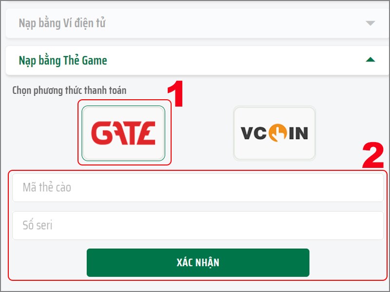 Nhập thông tin thẻ để thanh toán Nhập thông tin thẻ để thanh toán