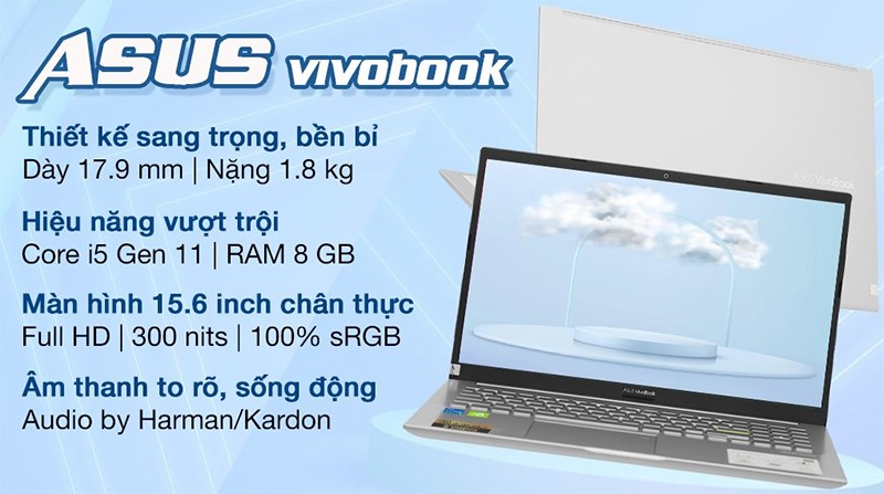 Cấu hình Asus VivoBook A515EP i5