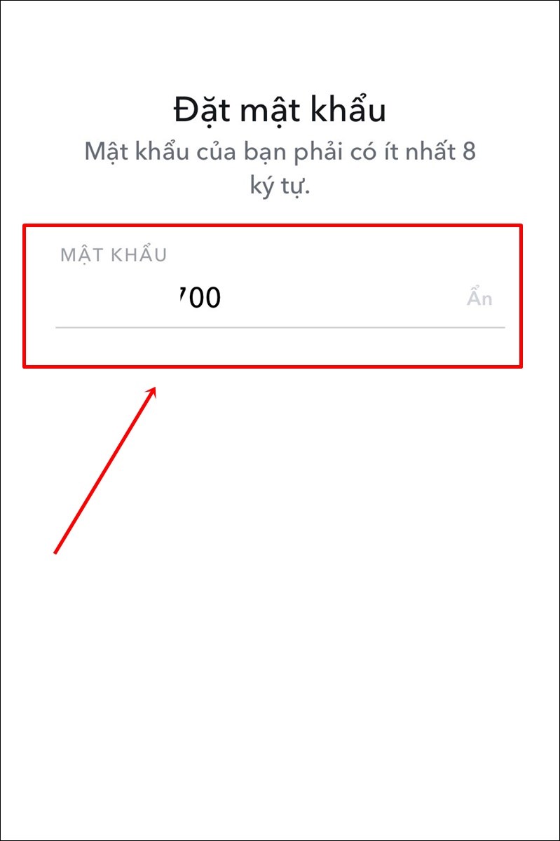 Đặt mật khẩu cho t&agrave;i khoản Snapchat của bạn