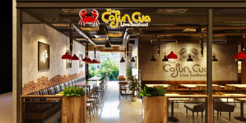 The Cajun Cua tại chi nhánh Lý Tự Trọng 
