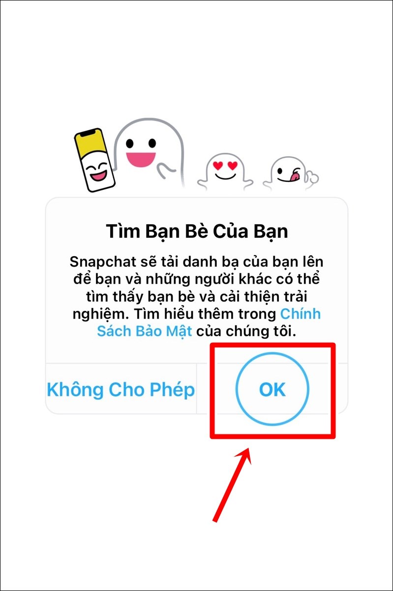 Nhấn OK