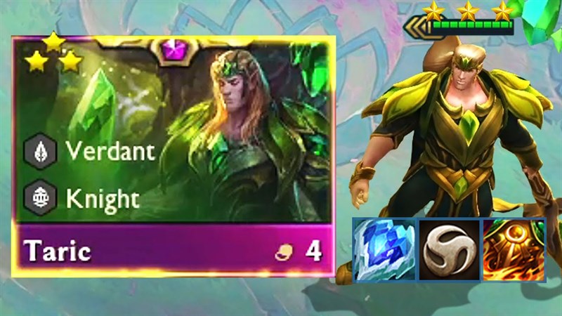 Taric sở hữu khả năng hồi phục cực kỳ mạnh mẽ