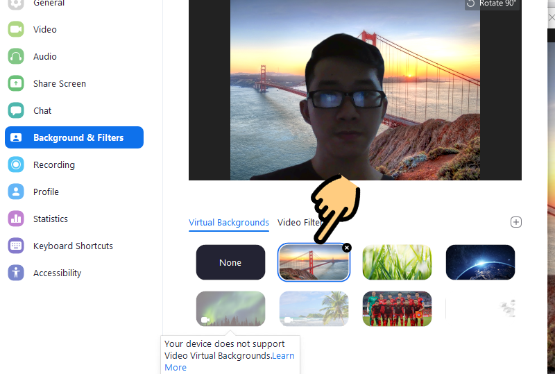 Cách đổi hình nền trên Zoom  Cách đổi background trong Zoom