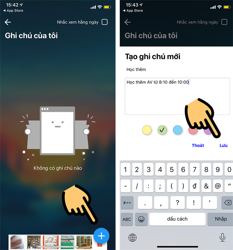 Nhập chi tiết ghi ch&uacute;